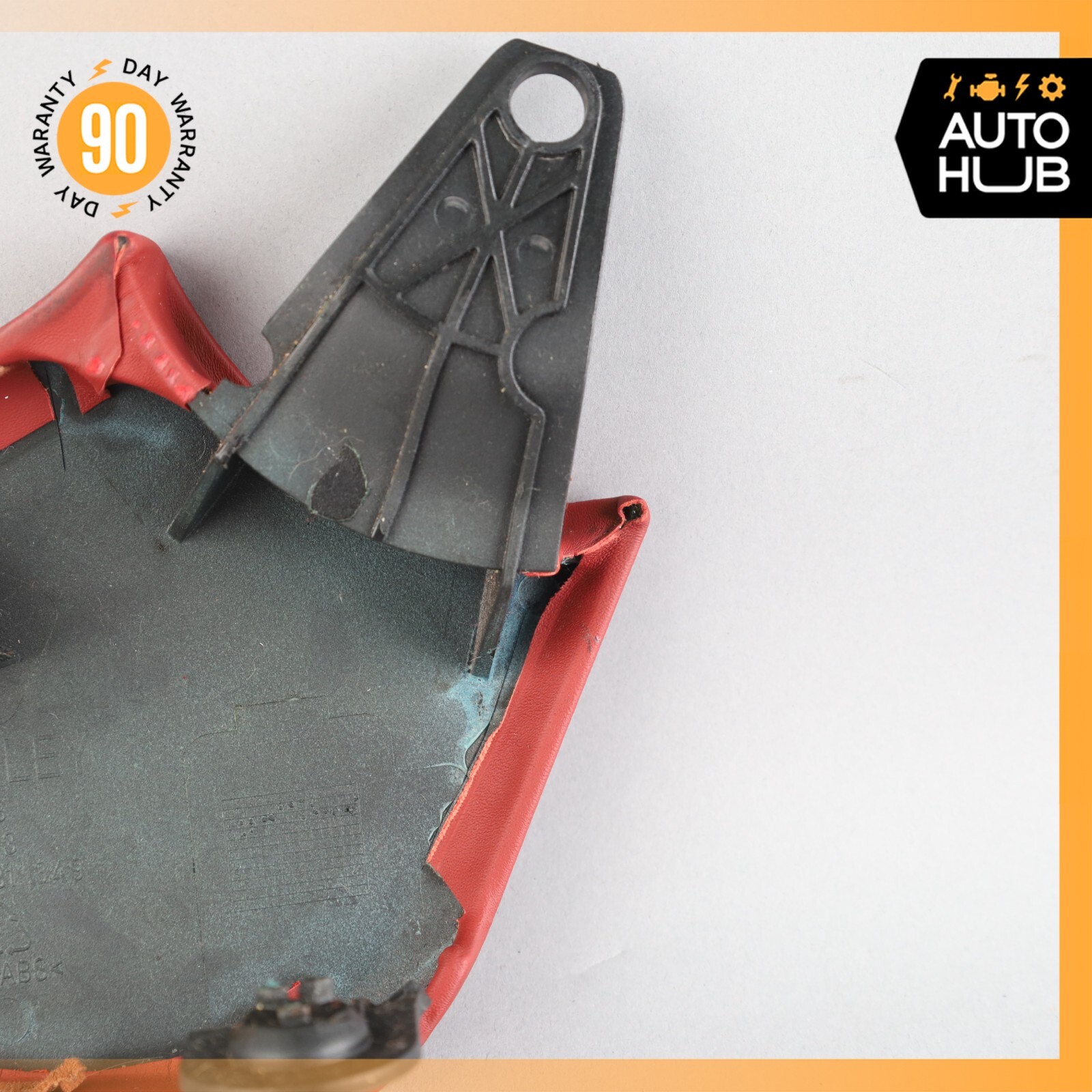 03-10 Bentley Continental GT GTC Front Left Side Seat Cover Trim Red OEM 73k