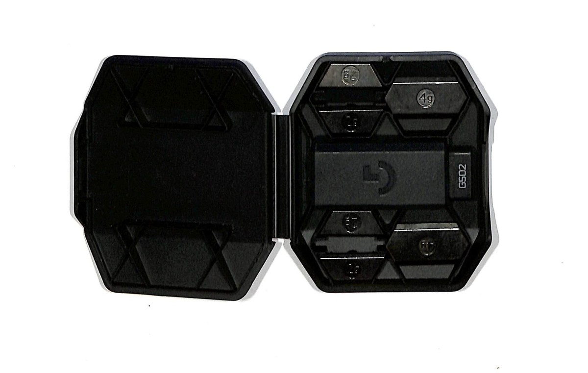 Souris Gaming Logitech G502 Sans Fil + Boîte Originale, Poids Additionnel, Adaptateur USB Et Dongle - Occasion En état Fonctionnel