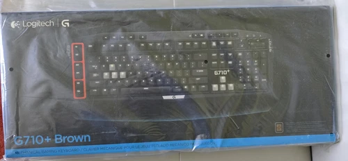 Brand New Logitech G710+ Brown Mechanical Gaming Keyboard Factory Sealed