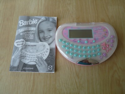 Barbie Electronic Secret Diary Organiser Rare 1999 Mattel