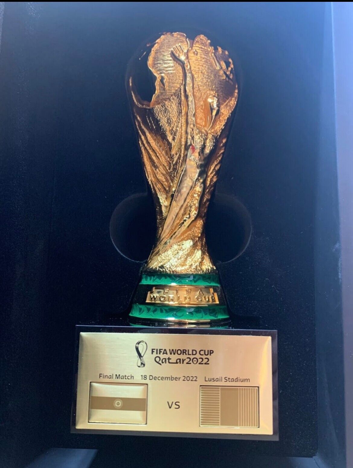 world cup trophy 2022