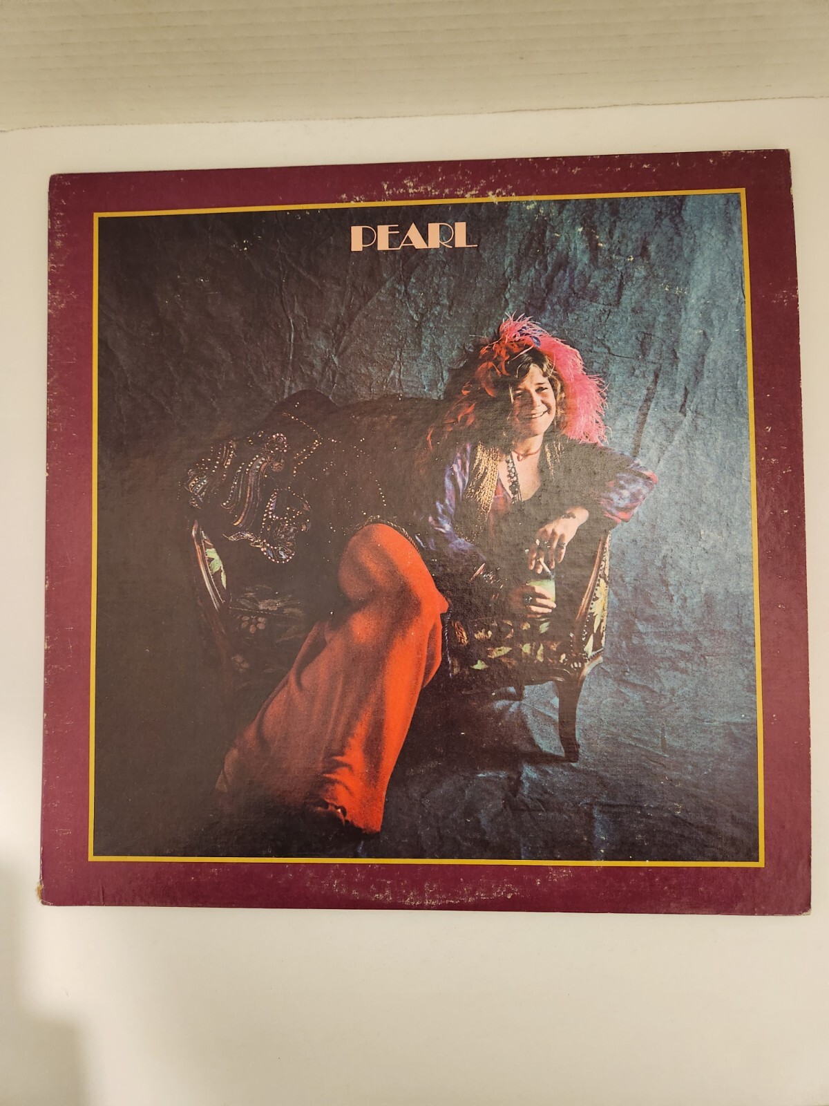 Pearl by Janis Joplin and Full Tilt Boogie Vinyl LP Reissue Columbia PC 30322