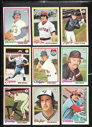 1978 OPC O PEE CHEE TOPPS MLB BASEBALL CARD 122-242 & WRAPPER SEE LIST - Picture 140 of 247