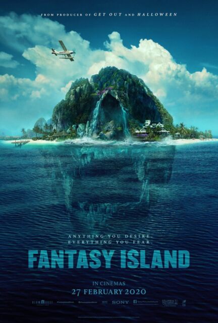 Fantasy Island Poster 48x32" 40x27 36x24" 2020 Movie Film Art Print Silk