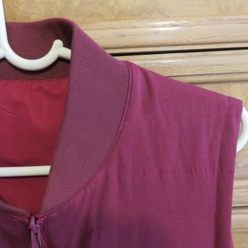 Men's Bugatchi Uomo reversible merlot color vest size S brand new NWT $310 - Picture 3 of 9