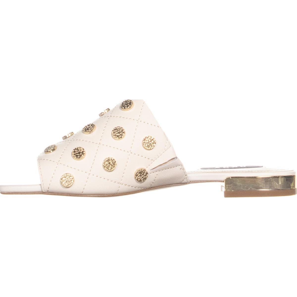 DKNY Roy Square Punta Aperta Aperta Aperta Sandali Tacco a Blocco a Scorrimento, avorio, 4 UK f839d7 DKNY Roy Square Punta Aperta Aperta Aperta Sandali Tacco a Blocco a Scorrimento, avorio, 4 UK f839d7