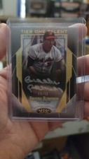 2022 Tier One - Brooks Robinson - Tier One Talent Autographs Silver Ink 9/10