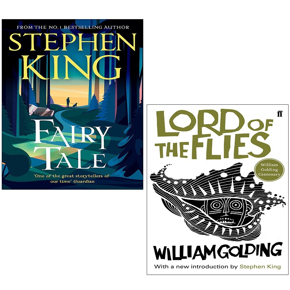 Stephen King Collection 2 Books Set Fairy Tale, Lord of the Flies William Goldin