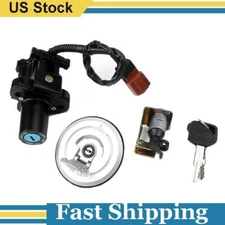 Ignition Switch Lock Fuel Gas Cap Lock Key for Honda 2014 CB500XA A - HANDLEBAR