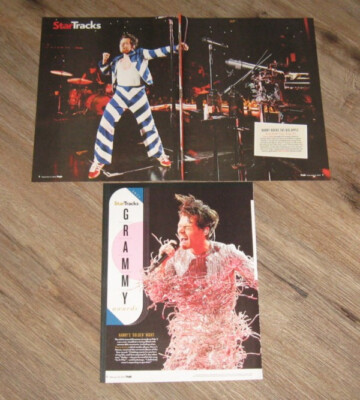 Harry Styles original FULL PAGED magazine clippings pages PHOTO article