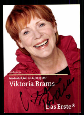 Viktoria Brams Marienhof Autogrammkarte Original Signiert # BC 136108