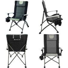 ozark trail ultra high back folding quad camp chair