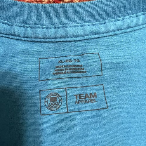 USA Olympic Team Apparel Blue Long Sleeve Tshirt Size XL 2018 Pyeongchang Korea - Picture 4 of 6