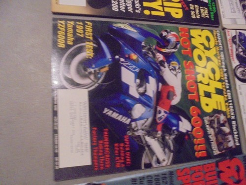 COMPLETE YEAR OF 1996 CYCLE WORLD MAGAZINE,HONDA,YAMAHA,SUZUKI,KAWASAKI,HARLEY,K - Picture 10 of 12