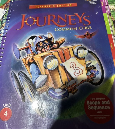 Teacher’s Edition Journeys Common Core 3rd Grade Unit 4 Lessons 16-20 ...