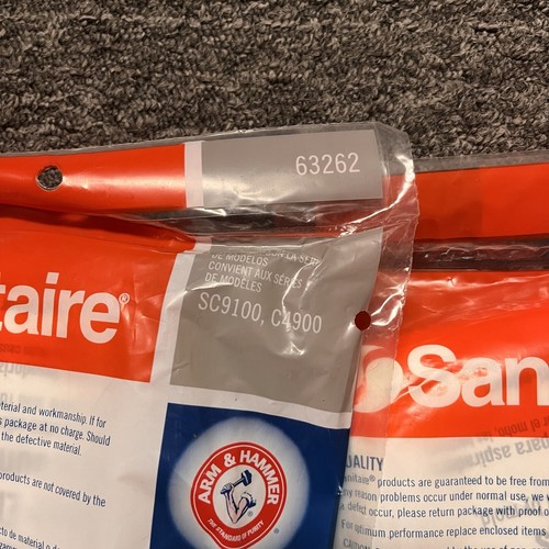 Sanitaire Style SD Arm & Hammer Bundle of 3 Odor Eliminating Vacuum Bags 5 Pack - Picture 7 of 7