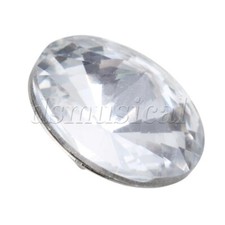 20 Pcs 30mm Sewing Crystal Diamond Rhinestone Diamante Button Upholstery Sofa