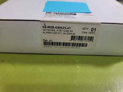 INTERLOGIX NetworX NX-592E-GSM-ZX-AT ALARM.COM Needs a NX-411 or NX-410 LTEUP
