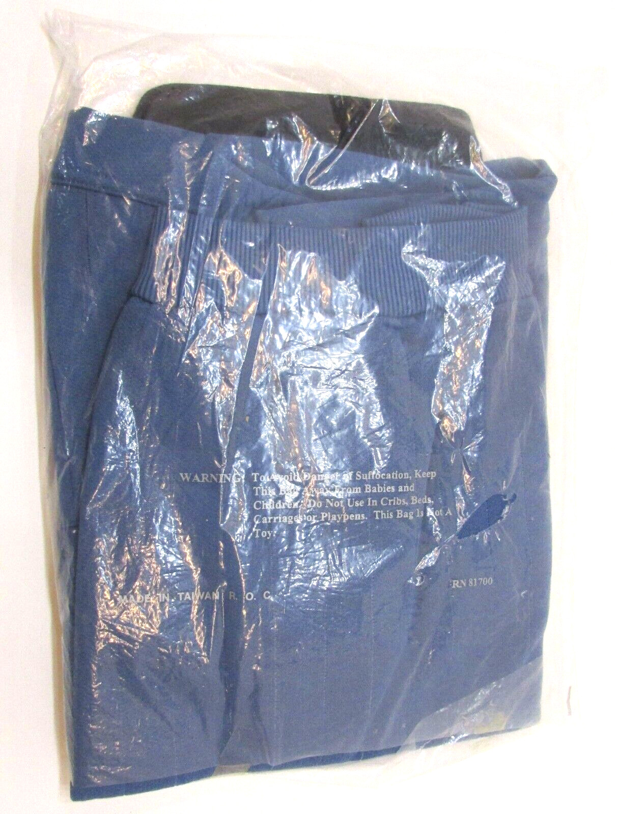 New NWT  Mens XLG Scandia Woods Cotton Blend Blue Black Long Sleeve Knit Shirt