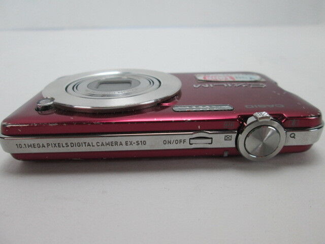 Exilim Digital Camera 10.1 EX-510 Red For Parts or Repair T Exilim Digital Camera 10.1 EX-510 Red For Parts or Repair T