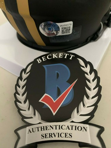 DARREN SPROLES NEW ORLEANS SAINTS BECKET AUTHENTICATED SIGNED ECLIPSE MINI - Picture 2 of 2