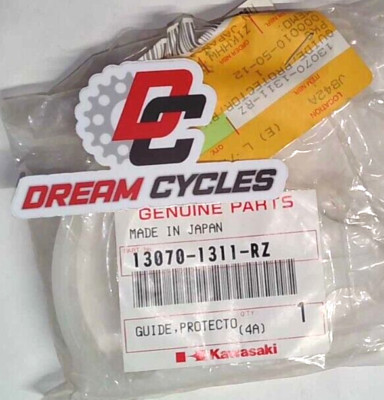 NOS GENUINE Kawasaki RH Guide Protector 1998-2000 KX80 KX100 13070
