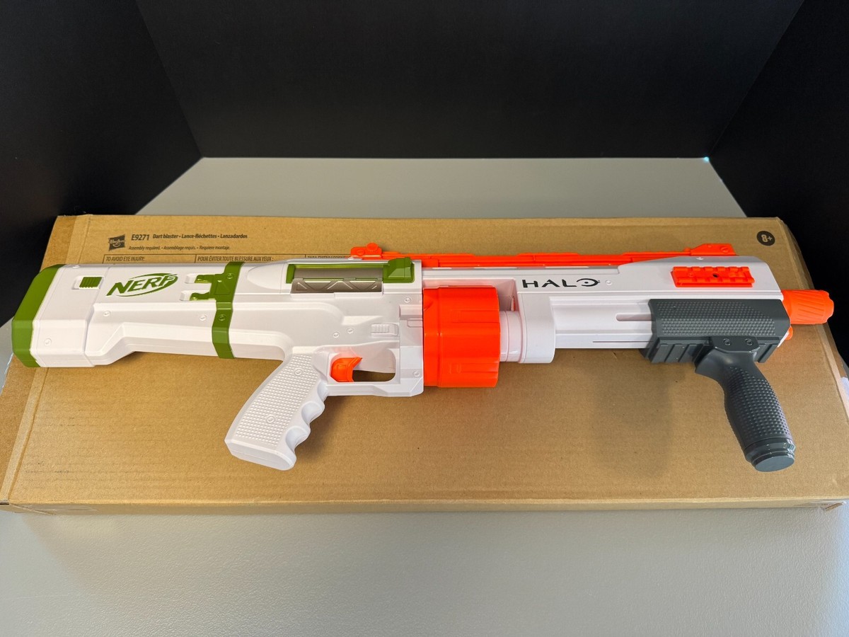 NERF HALO Bulldog SG Dart Blaster Gun