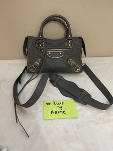 balenciaga metallic edge city size