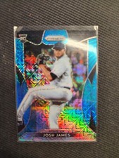 2019 Panini Prizm Baseball Josh James RC Blue Mojo Prizm /399 #160