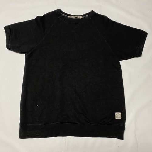 Iron & Resin Black Sweatshirt Short Sleeve Men’s Large sweater Shirt Jersey Tee