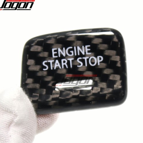 For Corvette C7 Stingray Coupe Z06 2014-19 Carbon Engine Start Push Button Trim - Picture 2 of 7