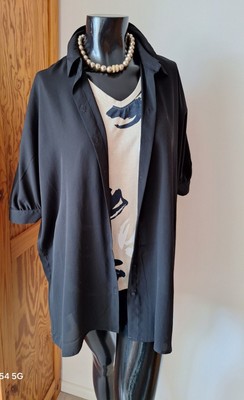 VERO MODA*Vielseitige Oversize Long Bluse auch Strandbluse*Gr. M 40-42/44* Neu 