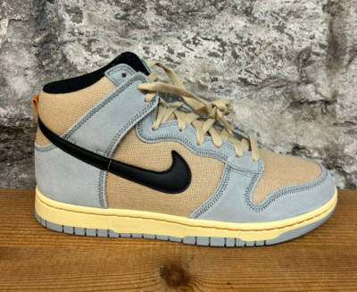 Nike Dunk Hi Retro SE FJ4191-200 Hemp Hoops Grain/Black/Light Pumice New In Box
