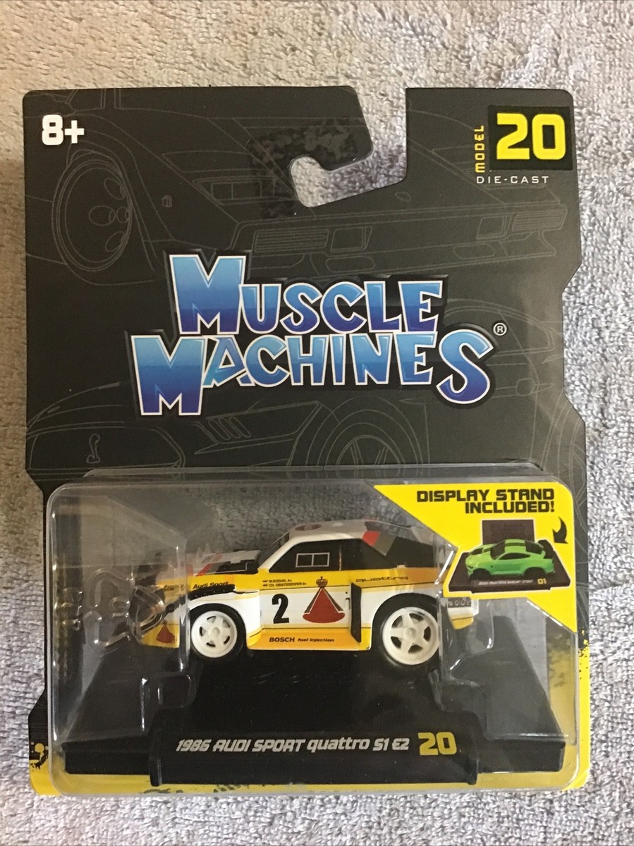 Maisto 2021 Muscle Machine 1986 AUDI SPORT QUATTRO S1 E2 1/64