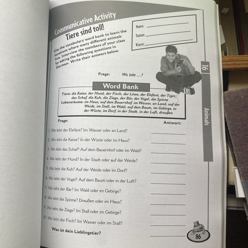 Twomey, 20 hands on middle school german lessons - Picture 11 of 11