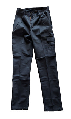 Energy Everywear Work Trousers. Workwear. Black. Leg Pocket. 38T