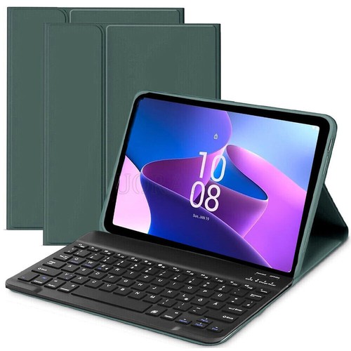 QWERTZ Tastatur Maus Hülle Case Für Lenovo Tab M10 Plus 3rd Gen P11 Pro P11 Plus - Bild 7 von 60