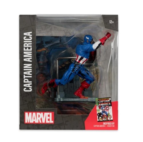 McFarlane Toys Marvel Comics Capitán América #100 Estatua ***EN STOCK*** - Imagen 7 de 9