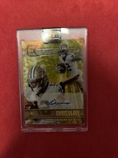 2022 Panini Chronicles Essentials Gold Chris Olave RC Auto 3/5 