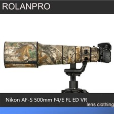 ROLANPRO Lens Cover for Nikon AF-S 500mm F/4E FL ED VR Lens Protective Case H
