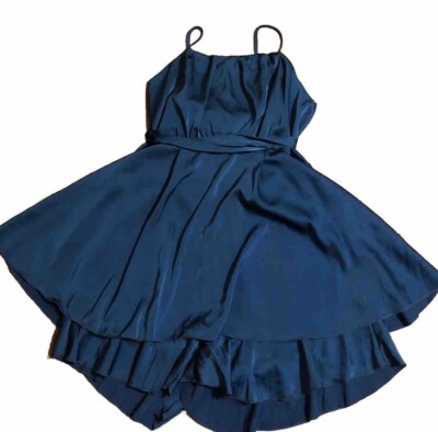 Fashion Semi Formal Spaghetti Strap Teal Dress Xl | eBay Fashion Semi Formal Spaghetti Strap Teal Dress Xl | eBay