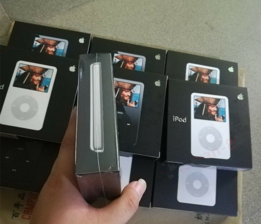 Apple iPod Classic 5th Generation Enhanced 80 GB - White for sale