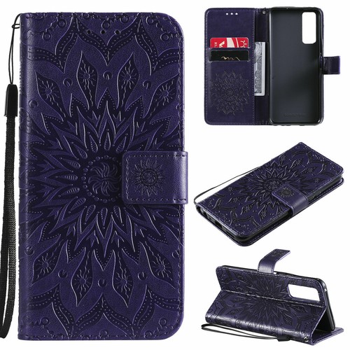 Flip Flower Leather Wallet Phone Case for Vivo V11i Y53 Y93 V21 Y90 Y17 Y97 - Picture 19 of 20