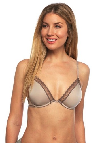 Calvin Klein Bra Signature Plunge Unlined Bra QF1418 - Picture 3 of 13
