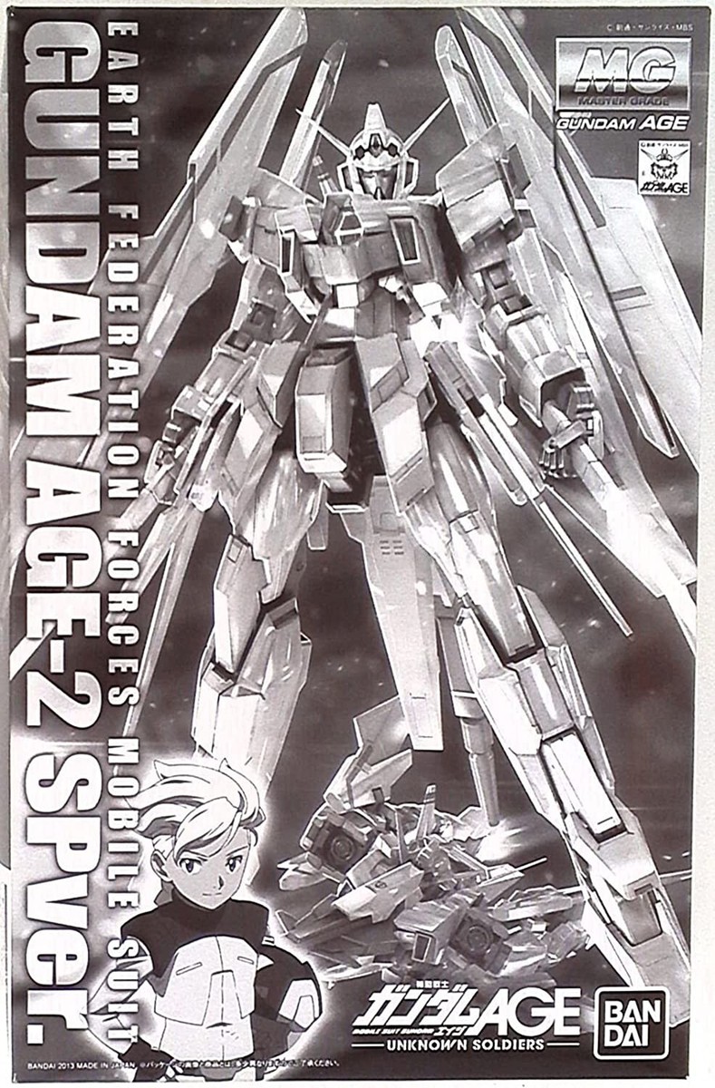 Premium BANDAI MG 1/100 GUNDAM AGE-2 Normal SP Ver. Kit w