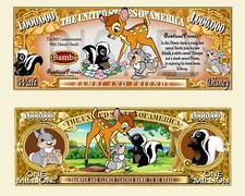 OUR BAMBI NOVELTY NOTE AND BILL (25 Each)