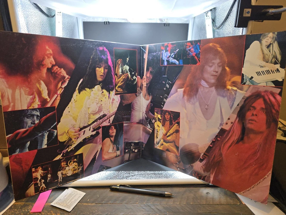 Angel Live Without a Net Original 2LP Casablanca NNLP-2-7203 PRC R 72 VG+/VG+ Foto 3 de 4