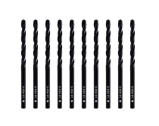 Cobalt Drill Bits HSS M35 1/8in 10Pcs High Speed Steel Hard Metal Compatible