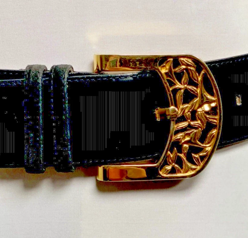 Size S Gold Wide Belts for Women for sale | eBay display picture 3