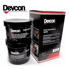 DEVCON 10110 Plastic Steel Putty Epoxy A 1 lb. New Sealant Metal Concrete